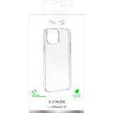 Puro iPhone 15 "NUDE" Ultra Slim Bagside Cover 0.3mm - Gennemsigtig