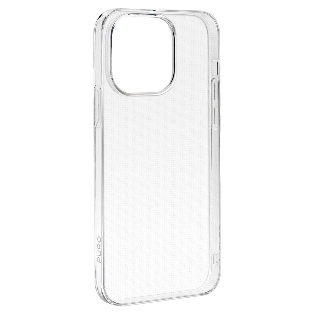 Puro iPhone 15 Pro "NUDE" Ultra Slim Bagside Cover 0.3mm - Gennemsigtig