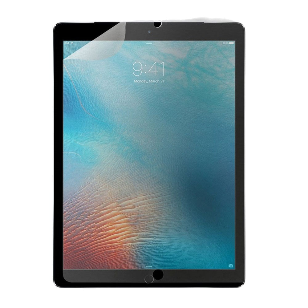 Doodroo iPad Pro 12.9" (2017 / 2015) Paper Feel Plastik Beskyttelse - 2 Stk. - Gennemsigtig