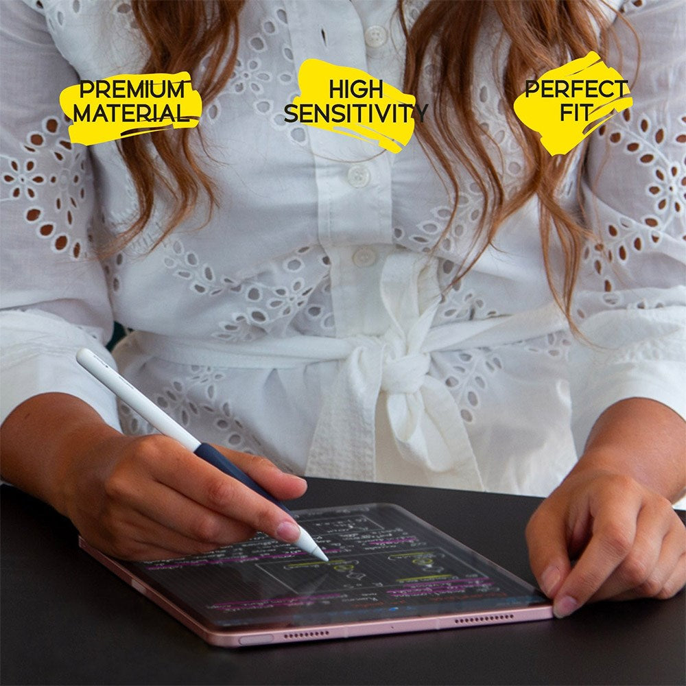 Apple Pencil Plastik Spids fra doodroo - 3-Pak - Hvid