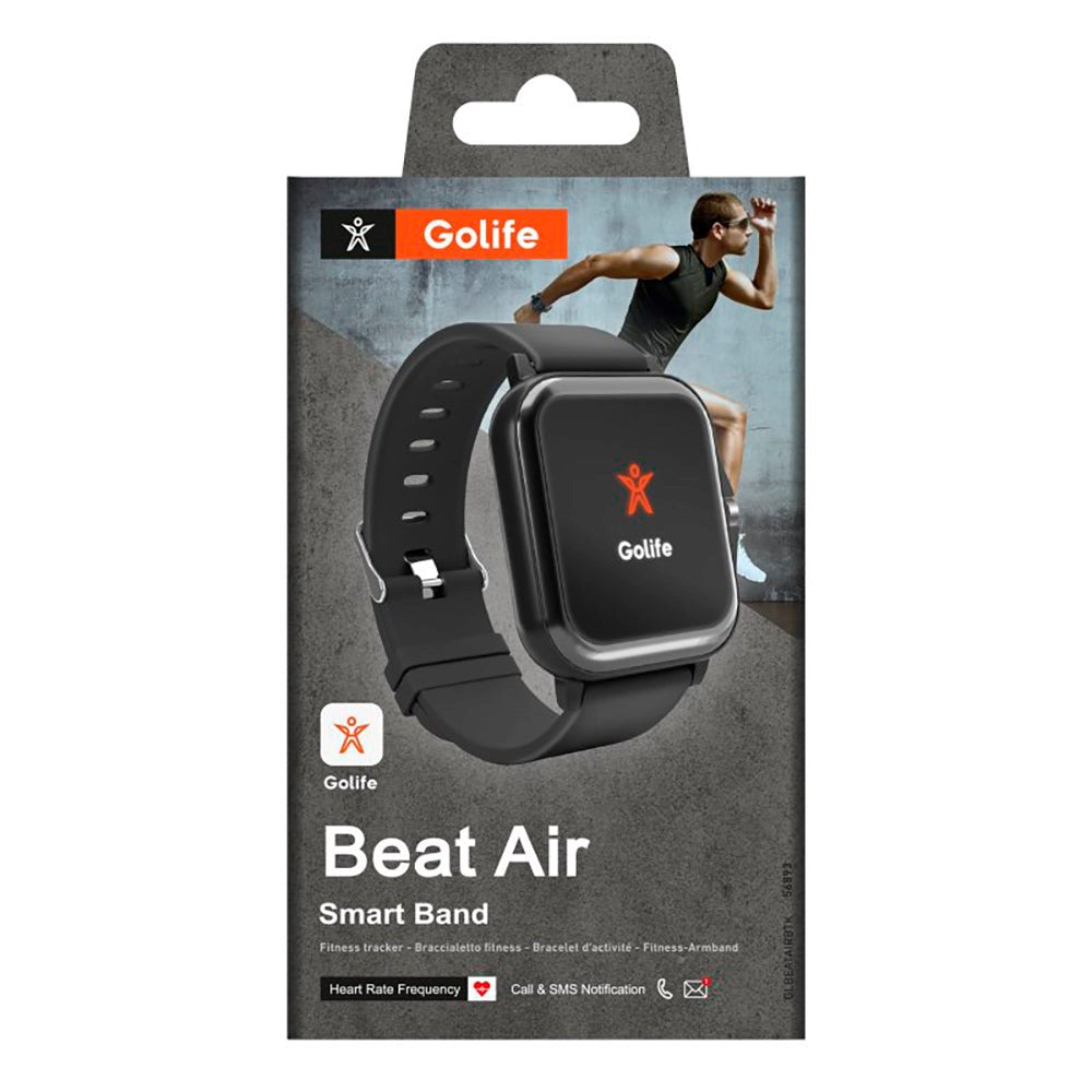 Beat Air Smartwatch m. Kalorietæller & Skridttæller SBS - IP65 - Sort