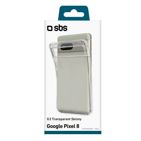 Google Pixel 8 SBS Skinny Plastik Cover - Gennemsigtig