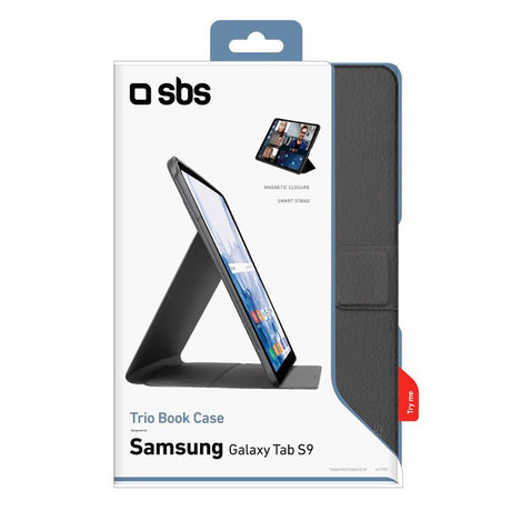 Samsung Galaxy Tab S9 SBS Book Pro Cover - Sort