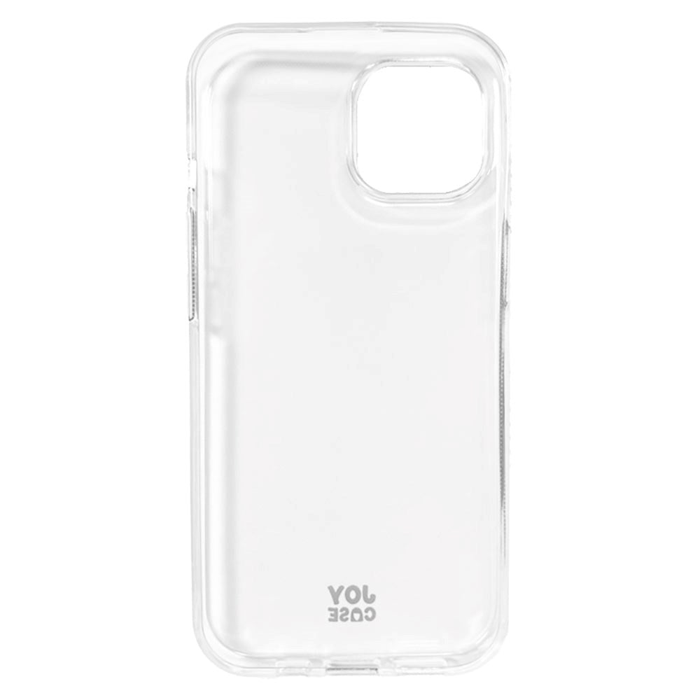 iPhone 15 Pro Joy Case Fleksibelt Plastik Mobil Cover - Gennemsigtig