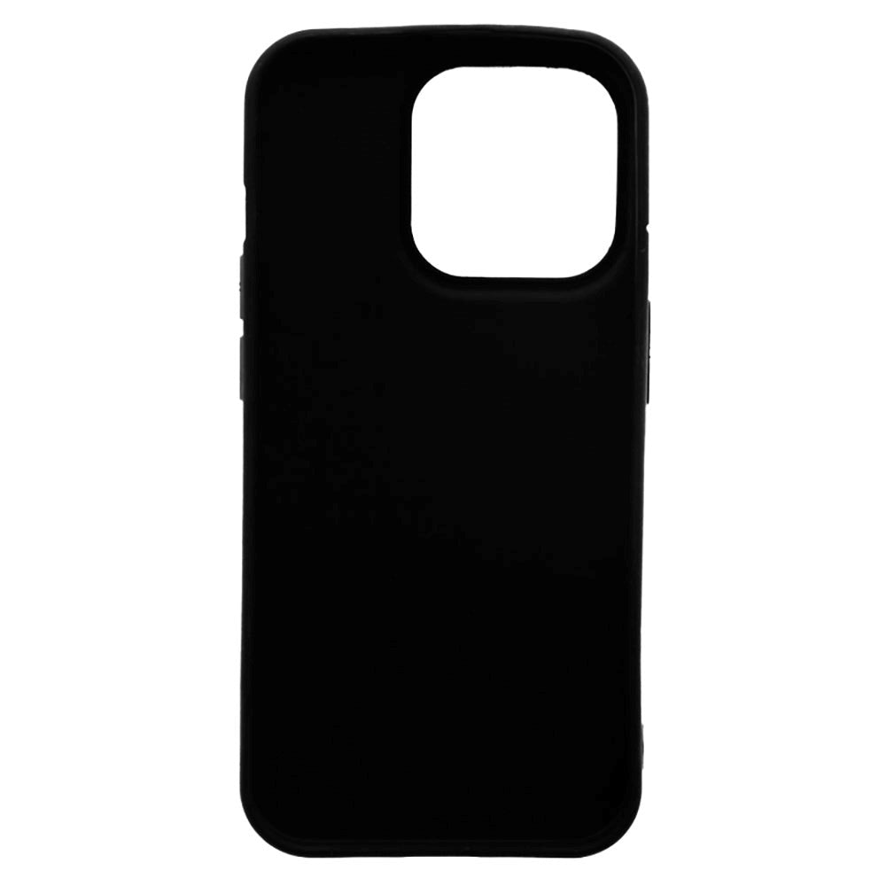 iPhone 15 Pro Joy Case Fleksibelt Plastik Mobil Cover - Sort