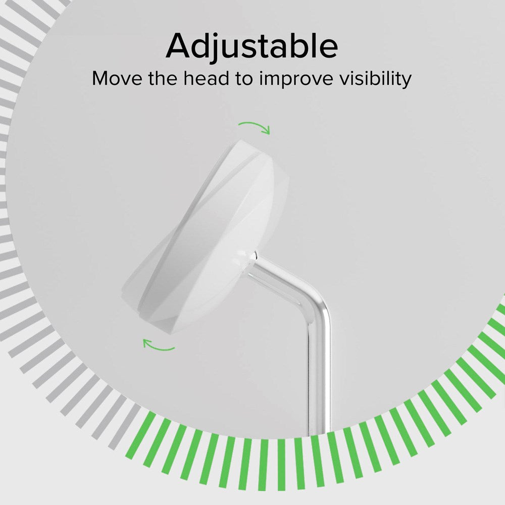 Qi2 2-i-1 Magnetisk Trådløs Oplader - SBS - MagSafe Kompatibel - Hvid