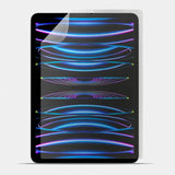 doodroo iPad Air 11" (2024) Paper Feel Plastik Beskyttelse - 2 Stk. - Gennemsigtig