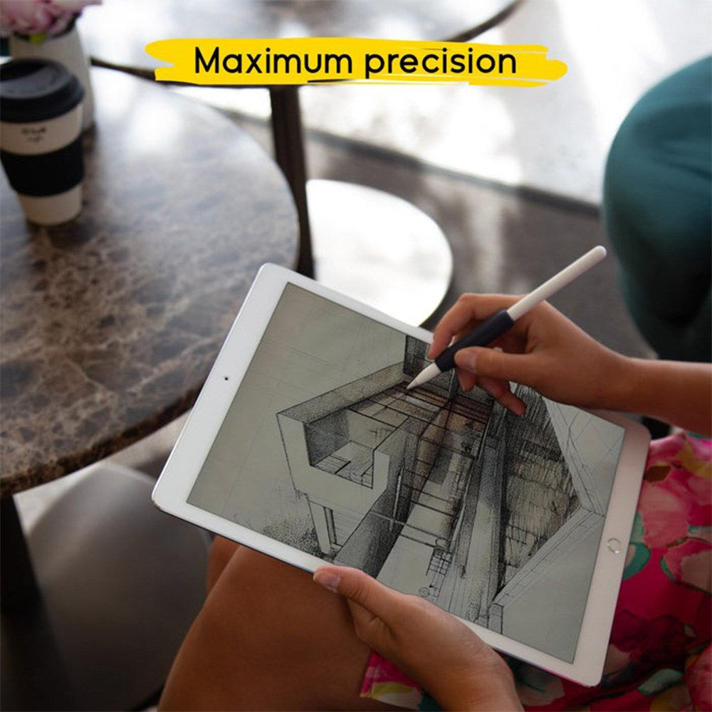 doodroo iPad Air 13" (2025 / 2024) / Pro 13" (2025 / 2024) Paper Feel Plastik Beskyttelse - 2 Stk. - Gennemsigtig