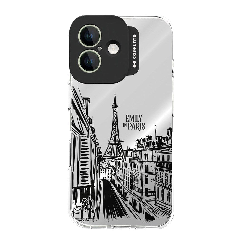 Case&Me Emily in Paris iPhone 16 Cover - Eiffel Tower