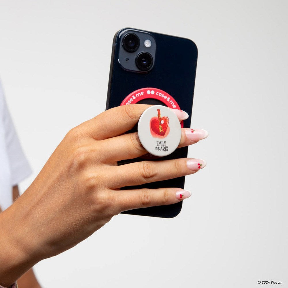 Case&Me Emily in Paris PopSocket - Paris Love Keychain