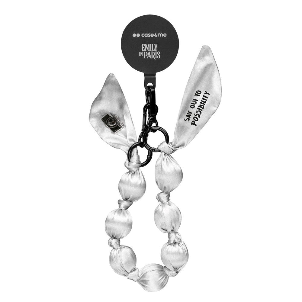 Case&Me Emily in Paris Mobilarmbånd - Silver Camera