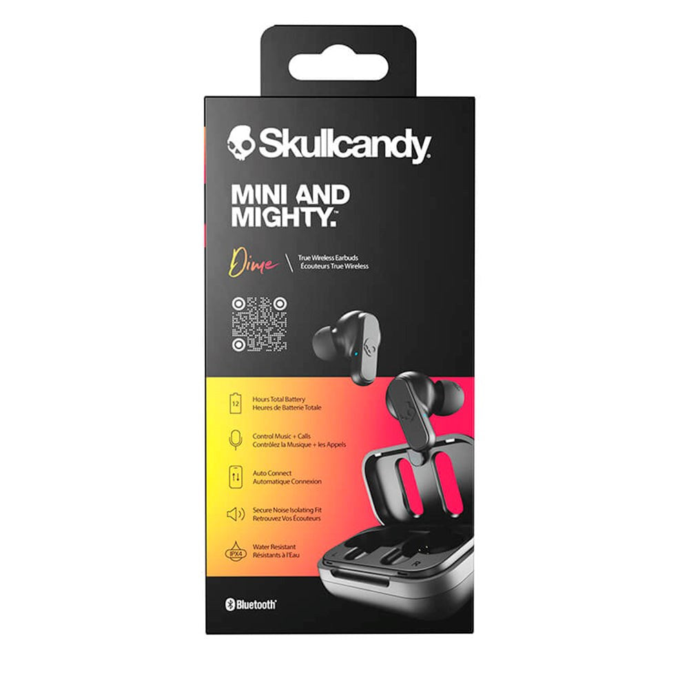 Skullcandy Dime Høretelefoner In-Ear - True Wireless Bluetooth - Sort