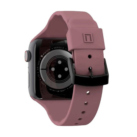 Apple Watch (38/40/SE/41/42mm) UAG [U] Aurora Silikone Strap - Dusty Rose