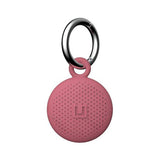 AirTag UAG [U] Dot Series Silikone Cover m. Karabinehage - Dusty Rose