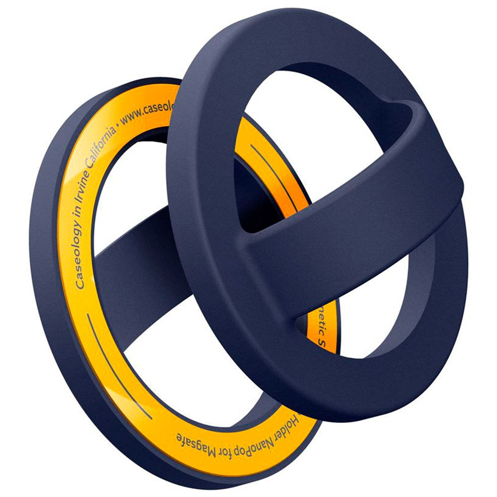 Spigen Nano Pop Finger Ring - MagSafe Kompatibel - Mørkeblå