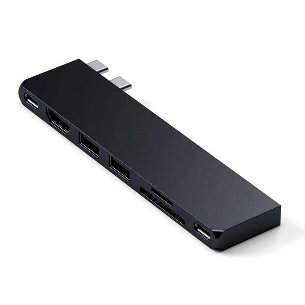 Satechi USB-C Pro Hub Slim m. 100W & HDMI - Midnight