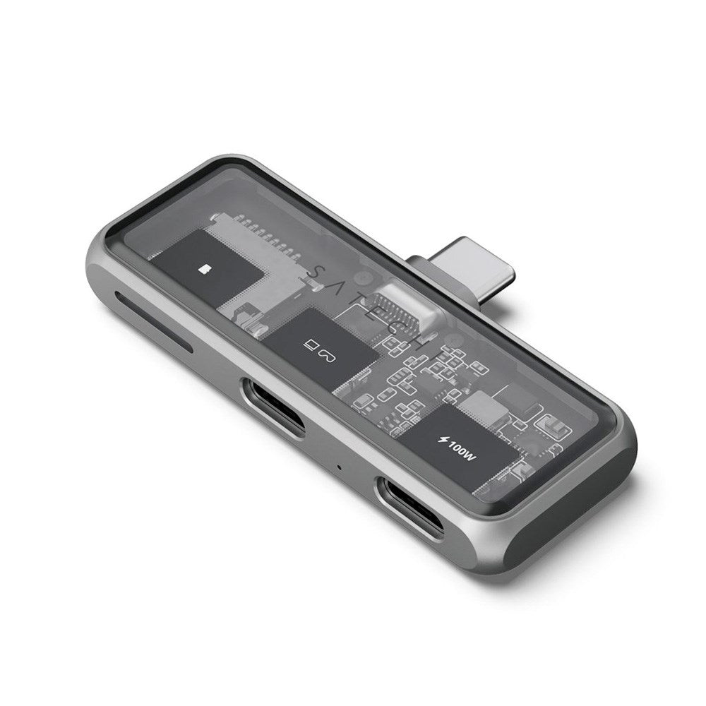 Satechi - Mobile XR Hub m. Micro SD - Space Grey