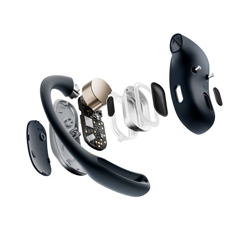 Shokz OpenFit Air True Wireless Hovedtelefoner - Sort