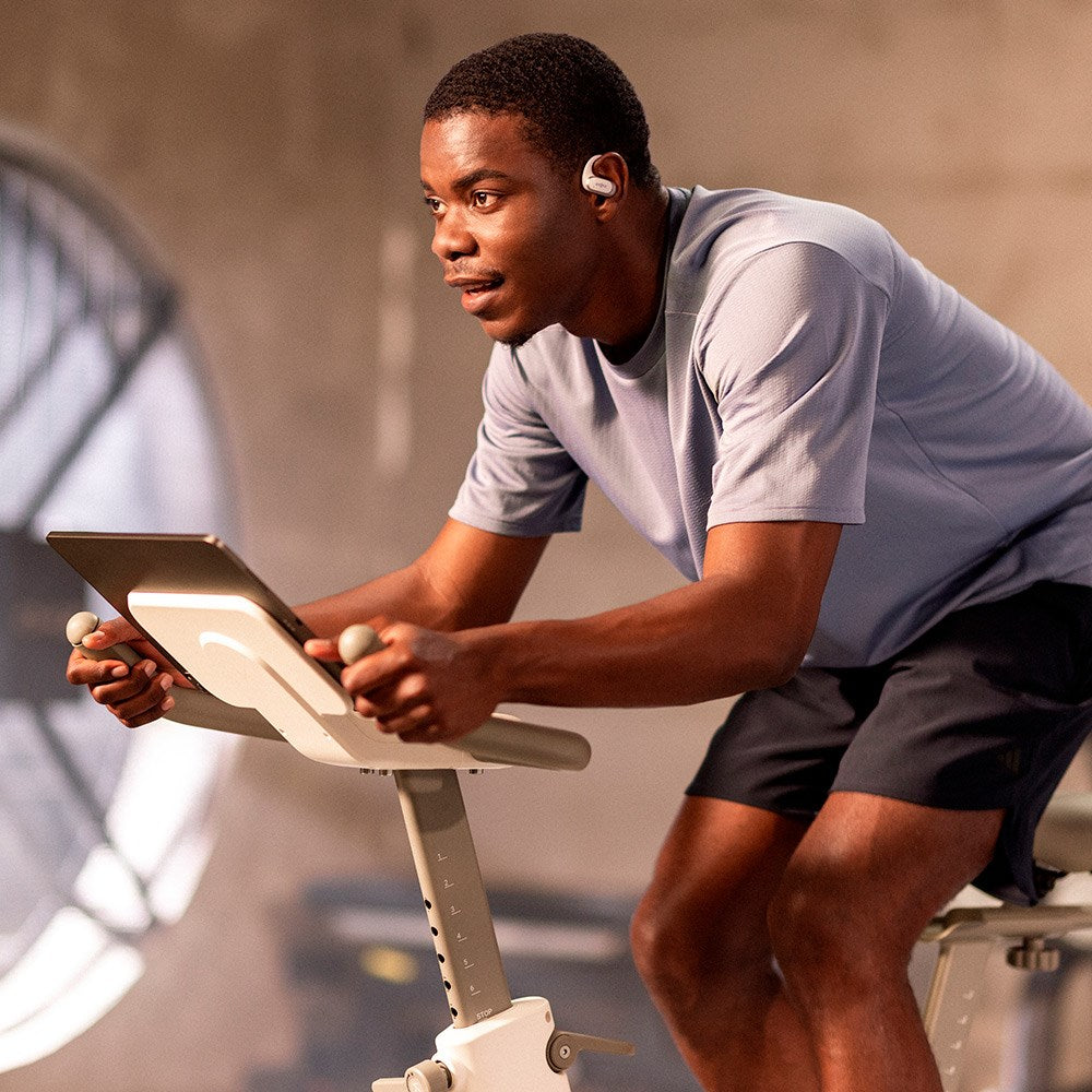 Shokz OpenFit Air True Wireless Hovedtelefoner - Hvid