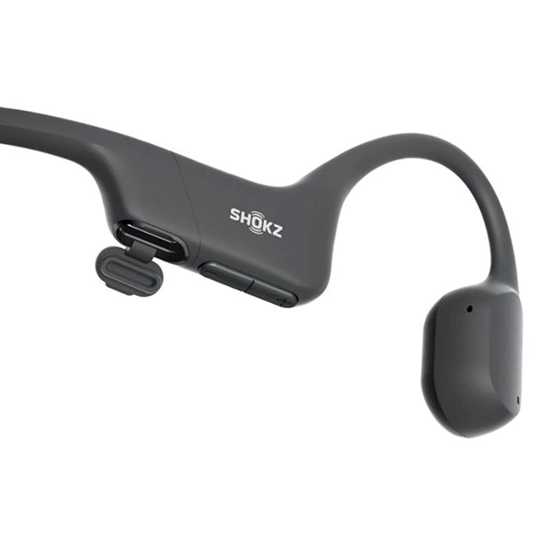 Shokz OpenRun - Trådløs Hovedtelefoner m. USB-C Opladning - Sport - Sort