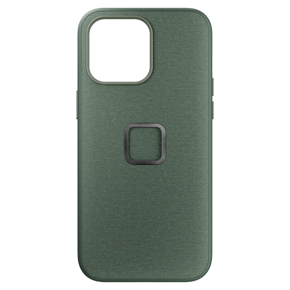 Peak Design iPhone 15 Pro Max Stof Bagside Cover m. SlimLink Beslag - MagSafe Kompatibel - Sage