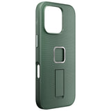 Peak Design iPhone 16 Pro Stof Bagside Cover m. SlimLink Beslag & Finger Loop - MagSafe Kompatibel - Sage