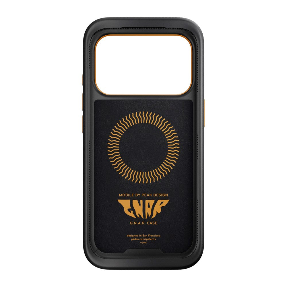 Peak Design - iPhone 17 Pro GNAR Cover - MagSafe Kompatibel - Black