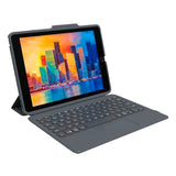 iPad 10.2" (2020 / 2019) Zagg Pro Keys Trackpad Tastatur (Dansk Tastatur m. Cover) -  Charcoal