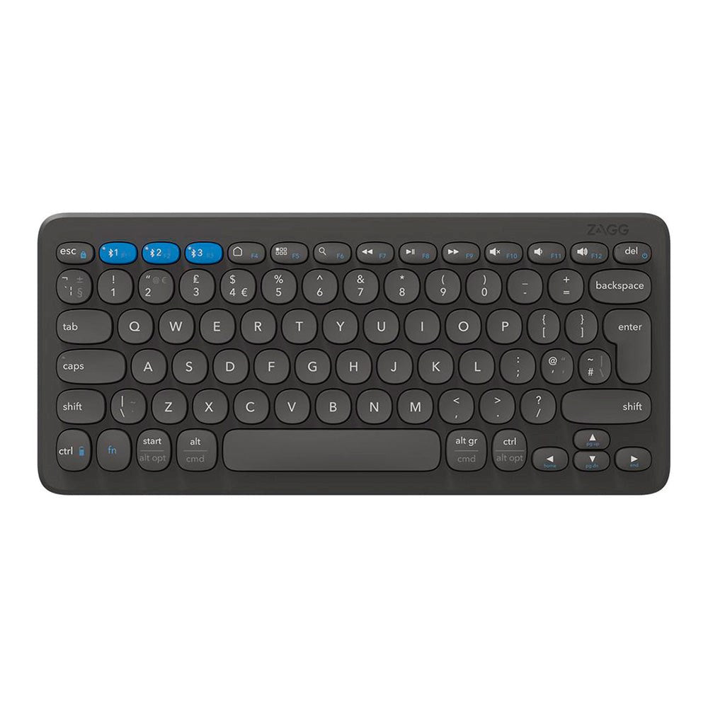 ZAGG Pro Keyboard 12 - Universal Trådløst Tastatur (Dansk) - Sort