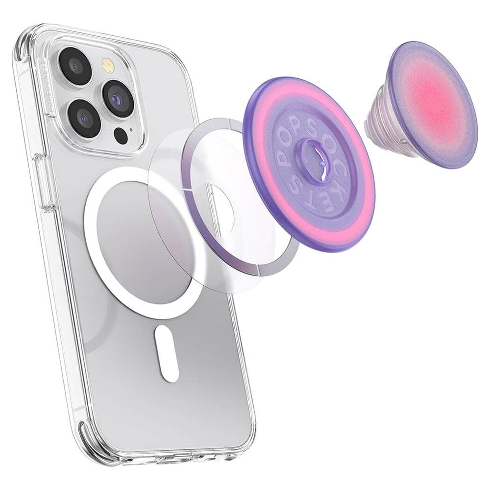 POPSOCKETS PopGrip Aura til MagSafe - Stander & Greb