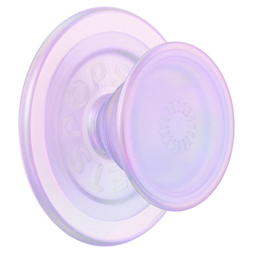 POPSOCKETS PopGrip Opalescent Clear til MagSafe- Stander & Greb