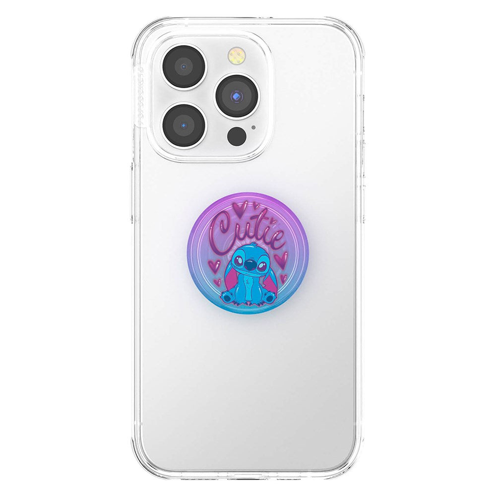 POPSOCKETS PopGrip - Licensed Cutie Stitch - Aftageligt Greb m. Standerfunktion