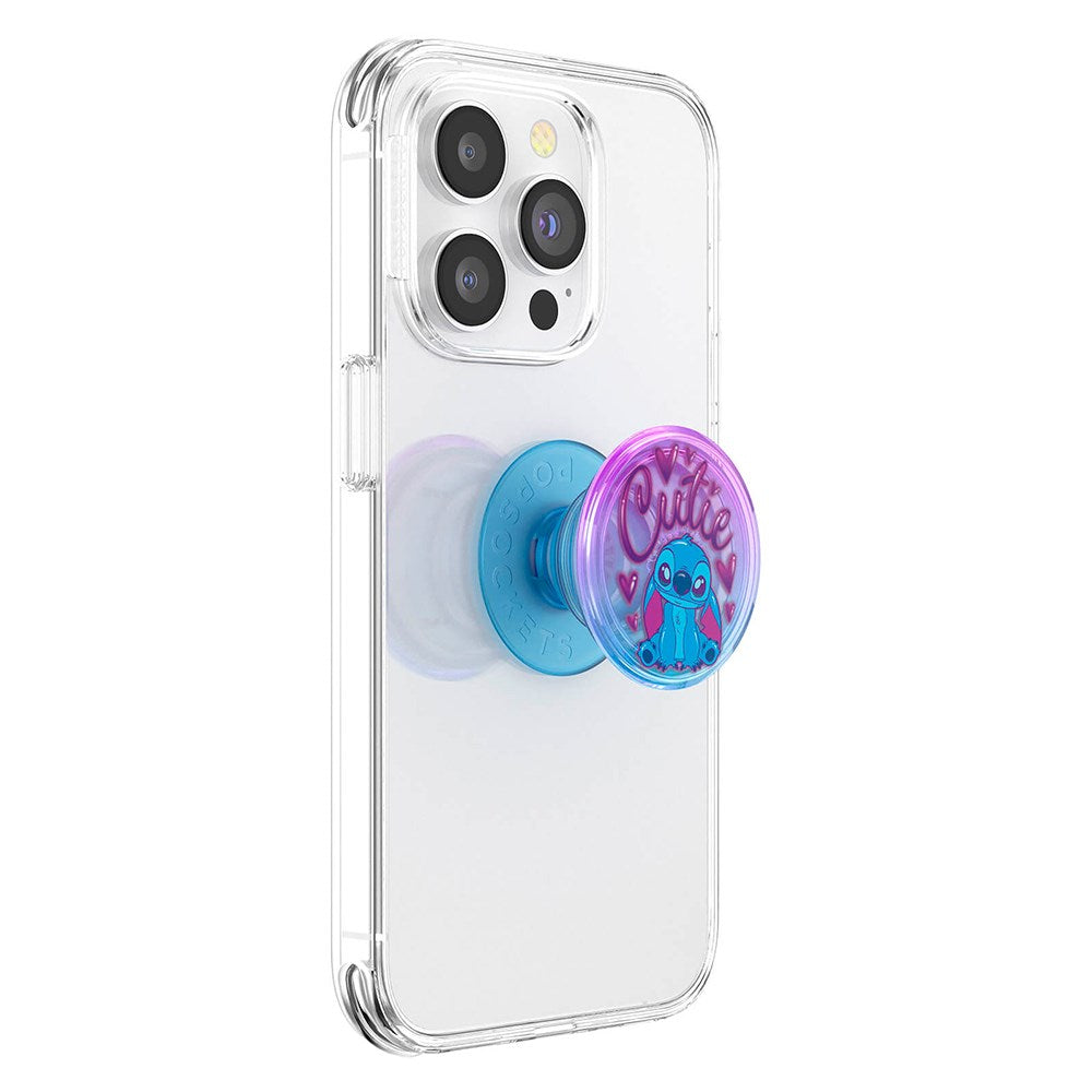 POPSOCKETS PopGrip - Licensed Cutie Stitch - Aftageligt Greb m. Standerfunktion