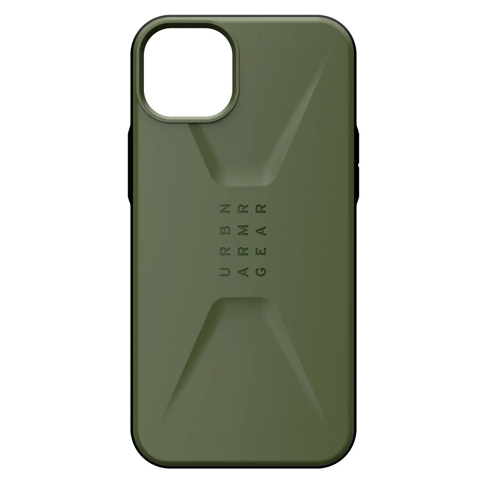 iPhone 14 Plus UAG CIVILIAN Series Bagside Cover - Olive