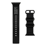 UAG Apple Watch (42/44/SE/45/46/49mm) Nato Smartwatch Rem - Sort