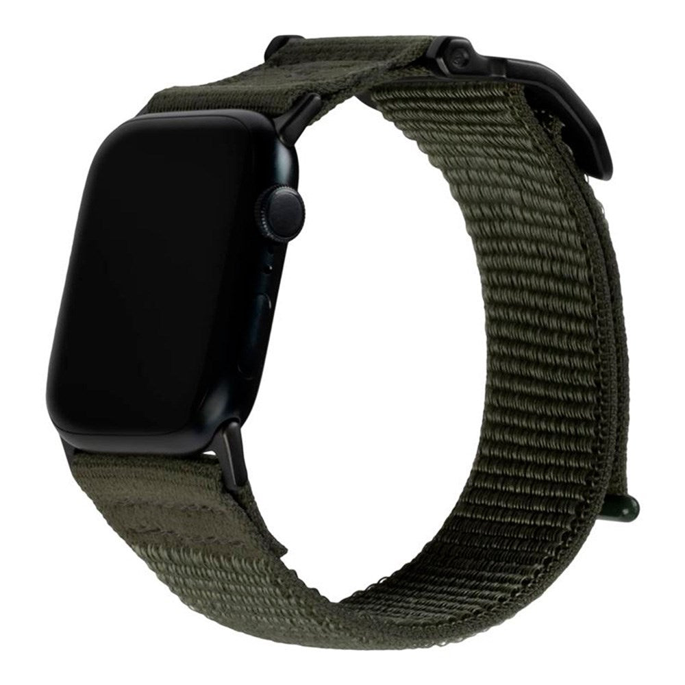 Apple Watch (42/44/SE/45/46/49mm) UAG Active Strap Smartwatch Rem - Grøn