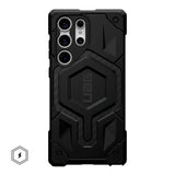 Samsung Galaxy S23 Ultra UAG MONARCH Pro Series Bagside Cover - Carbon-Fiber - MagSafe Kompatibel - Sort