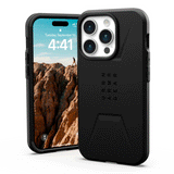 UAG iPhone 15 Pro CIVILIAN Series Bagside Cover - MagSafe Kompatibel - Black