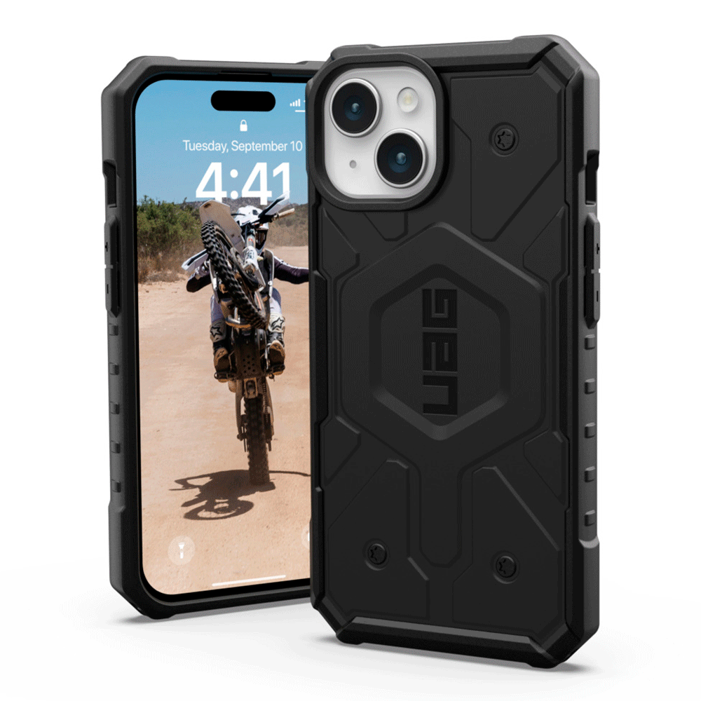 UAG iPhone 15 Plus PATHFINDER Series Bagside Cover - MagSafe Kompatibel - Black