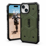 UAG iPhone 15 PATHFINDER Series Bagside Cover - MagSafe Kompatibel - Olive