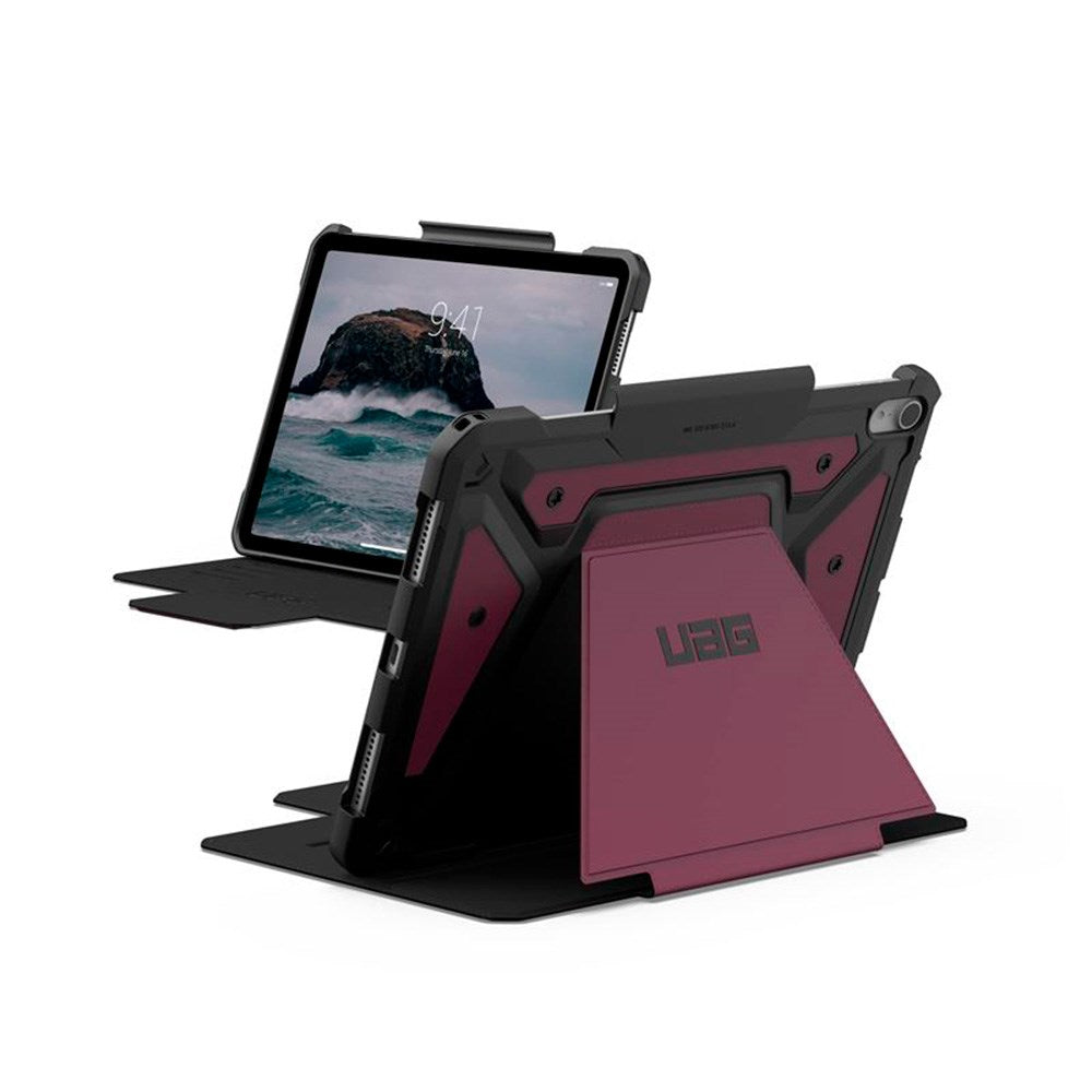 iPad Air 11" (2025 / 2024) UAG Metropolis SE Flip Cover - Bordeaux