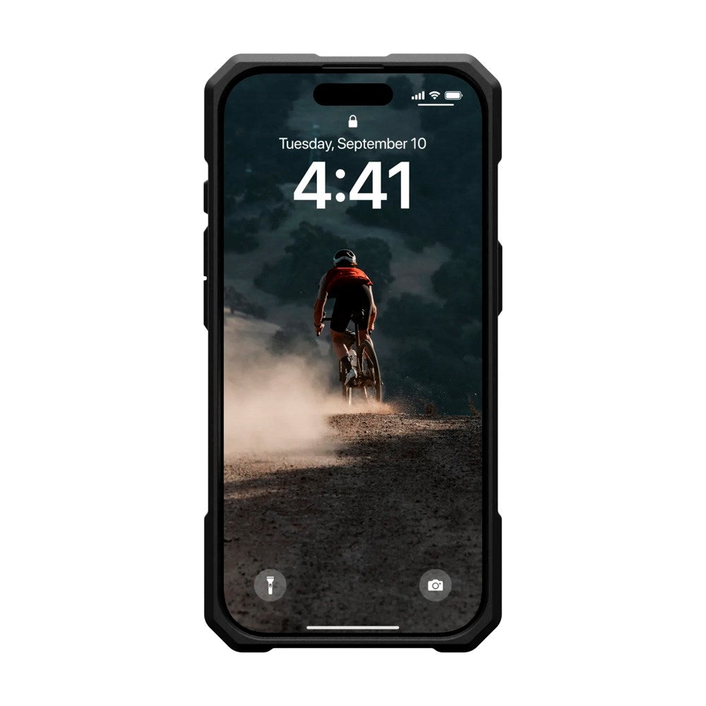UAG iPhone 16 Pro MONARCH Pro Series Håndværker Cover - MagSafe Kompatibel - Kevlar Black