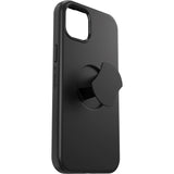 OtterBox Symmetry Series iPhone 15 Plus Håndværker Mobil Cover m. OtterGrip - MagSafe Kompatibel - Sort