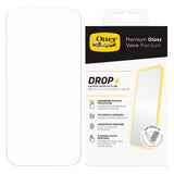 OtterBox Premium Drop+ Defense iPhone 15 Plus Beskyttelsesglas m. Installations Kit - Case-Friendly - Gennemsigtig