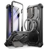 Supcase IBLSN Armorbox Samsung Galaxy S24 Bagside Cover - MagSafe Kompatibel - Sort