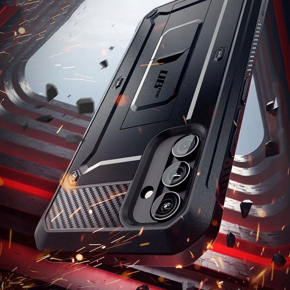 Samsung Galaxy A55 (5G) Unicorn Beetle Pro Cover m. Skærmbeskyttelse Sort