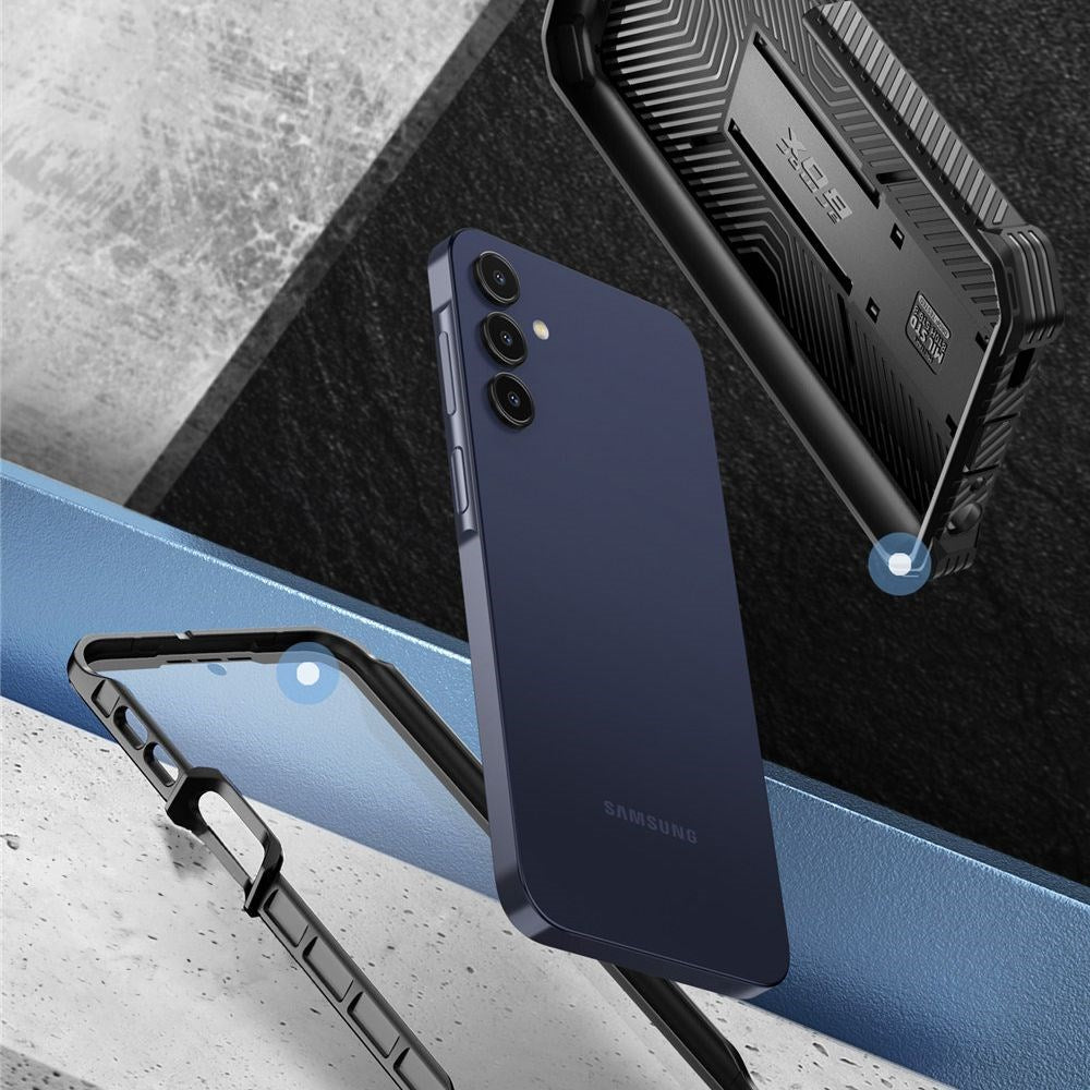 Supcase IBLSN Armorbox Samsung Galaxy A15 / A15 (5G) Bagside Cover - Sort