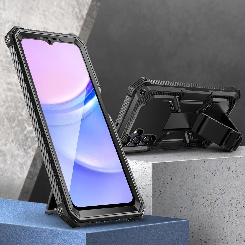 Supcase IBLSN Armorbox Samsung Galaxy A15 / A15 (5G) Bagside Cover - Sort
