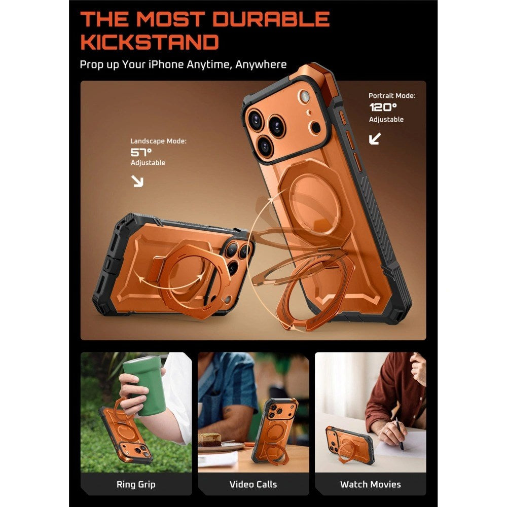Supcase iPhone 17 Pro Cover - Magsafe - Orange
