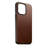 iPhone 13 Pro Modern Nomad Horween Leather Case - MagSafe Kompatibel - Brun